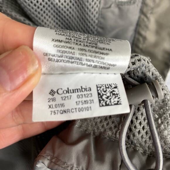 Columbia Womens Arcadia II Lightweight Hooded Packable Rain Jacket size Small - Picture 5 of 12